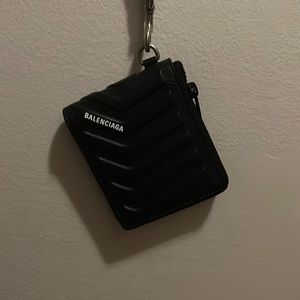 Balenciaga Car Small Wallet With Strap